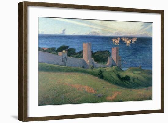 Vision. Scene from Visby, 1894-Sven Richard Bergh-Framed Giclee Print