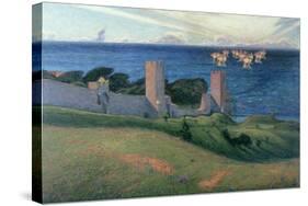 Vision. Scene from Visby, 1894-Sven Richard Bergh-Stretched Canvas