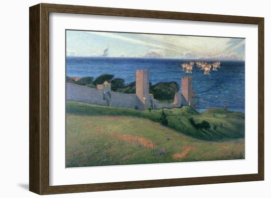 Vision. Scene from Visby, 1894-Sven Richard Bergh-Framed Giclee Print