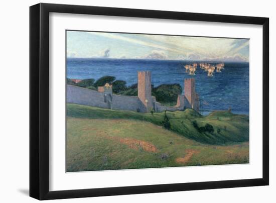 Vision. Scene from Visby, 1894-Sven Richard Bergh-Framed Giclee Print