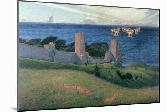 Vision. Scene from Visby, 1894-Sven Richard Bergh-Mounted Giclee Print