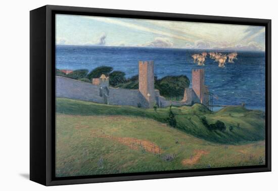 Vision. Scene from Visby, 1894-Sven Richard Bergh-Framed Stretched Canvas