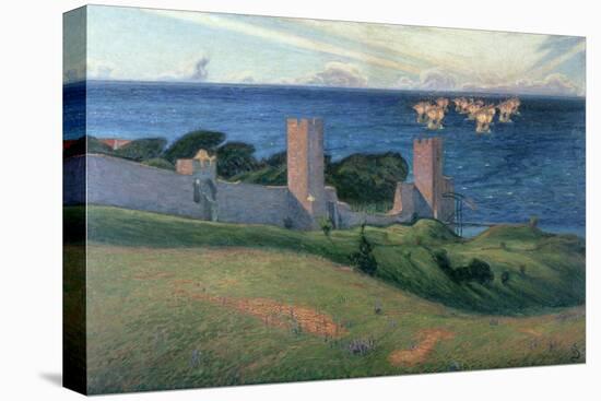 Vision. Scene from Visby, 1894-Sven Richard Bergh-Stretched Canvas