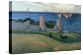 Vision. Scene from Visby, 1894-Sven Richard Bergh-Stretched Canvas