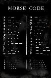 Morse Code Chart-Vision Studio-Art Print