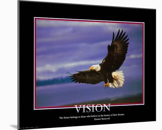 Vision-null-Mounted Art Print