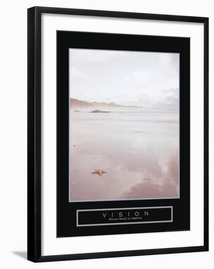 Vision-null-Framed Art Print