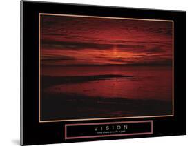 Vision-null-Mounted Art Print