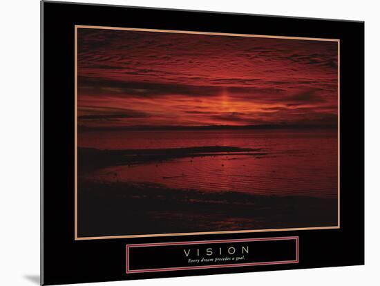Vision-null-Mounted Art Print