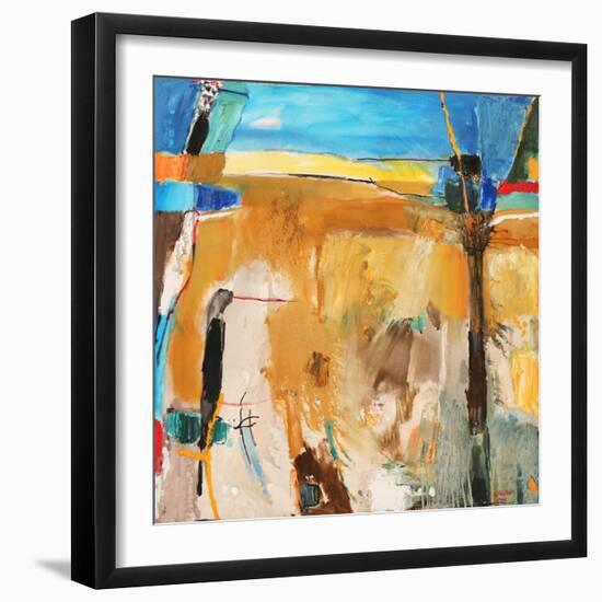 Vision-Falah Al Ani-Framed Art Print