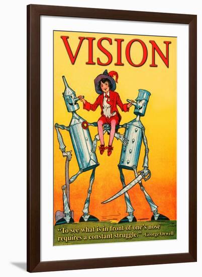 Vision-Wilbur Pierce-Framed Art Print