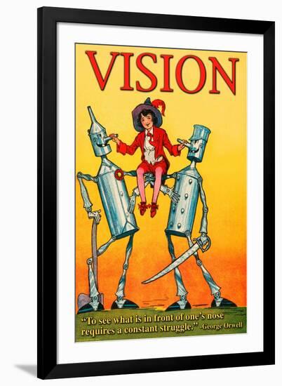 Vision-Wilbur Pierce-Framed Art Print