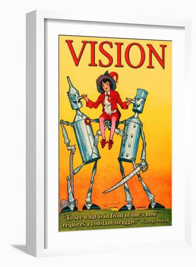 Vision-Wilbur Pierce-Framed Art Print