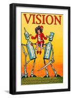 Vision-Wilbur Pierce-Framed Art Print