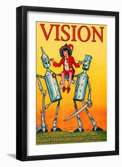 Vision-Wilbur Pierce-Framed Art Print