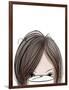 Visions of Hair Style II-Anna Quach-Framed Art Print