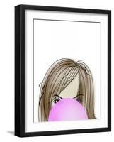 Visions of Hair Style III-Anna Quach-Framed Art Print