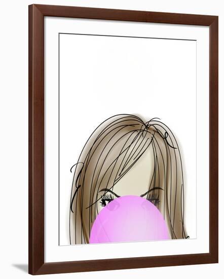 Visions of Hair Style III-Anna Quach-Framed Art Print