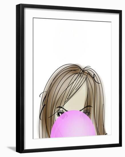 Visions of Hair Style III-Anna Quach-Framed Art Print