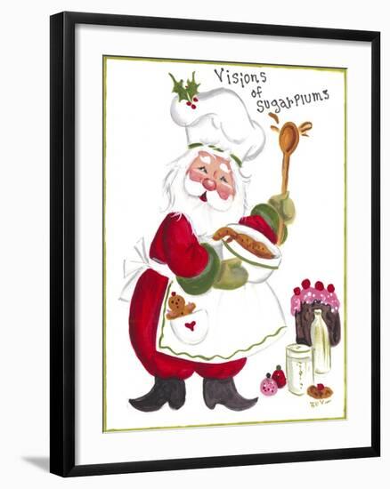 Visions of Sugarplums-Beverly Johnston-Framed Giclee Print