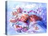 Visions of Sugarplums-Judy Mastrangelo-Stretched Canvas