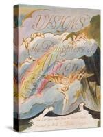 'Visions of the Daughters of Albion', 1793-William Blake-Stretched Canvas