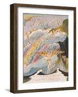 'Visions of the Daughters of Albion', 1793-William Blake-Framed Giclee Print