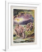 Visions of the Daughters of Albion: Frontispiece, Designed in 1793, Completed C.1815-William Blake-Framed Giclee Print