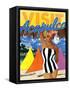 Visit Acapulco-The Saturday Evening Post-Framed Stretched Canvas