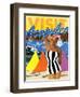 Visit Acapulco-The Saturday Evening Post-Framed Giclee Print