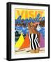 Visit Acapulco-The Saturday Evening Post-Framed Giclee Print