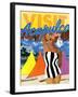 Visit Acapulco-The Saturday Evening Post-Framed Giclee Print