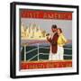 Visit America, Cunard White Star, c.1937-null-Framed Premium Giclee Print