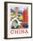 Visit China-The Saturday Evening Post-Framed Giclee Print