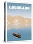 Visit Colorado-The Saturday Evening Post-Stretched Canvas