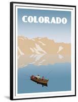 Visit Colorado-The Saturday Evening Post-Framed Premium Giclee Print