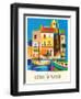 Visit Cote D'Azur - France - The French Riviera-Jacques Nathan-Garamond-Framed Art Print