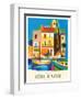 Visit Cote D'Azur - France - The French Riviera-Jacques Nathan-Garamond-Framed Art Print