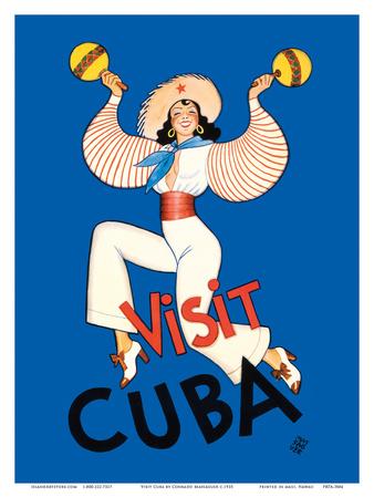 C Cuban Maracas Art Print Home Decor Wall Art Poster 