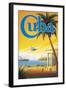 Visit Cuba-Kerne Erickson-Framed Giclee Print