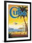 Visit Cuba-Kerne Erickson-Framed Giclee Print