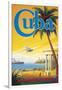 Visit Cuba-Kerne Erickson-Framed Giclee Print