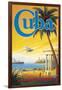 Visit Cuba-Kerne Erickson-Framed Giclee Print