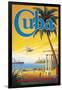 Visit Cuba-Kerne Erickson-Framed Giclee Print