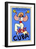Visit Cuba-Massaguer-Framed Art Print