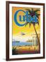 Visit Cuba-Kerne Erickson-Framed Art Print