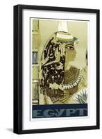 Visit Egypt Cleopatra-null-Framed Giclee Print