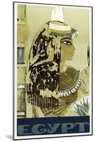 Visit Egypt Cleopatra-null-Mounted Giclee Print