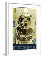 Visit Egypt Cleopatra-null-Framed Giclee Print