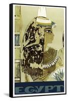 Visit Egypt Cleopatra-null-Framed Stretched Canvas